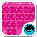 Logo of Pink Keyboard Personalization android Application 