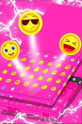 Pink Keyboard Personalization android App screenshot 0