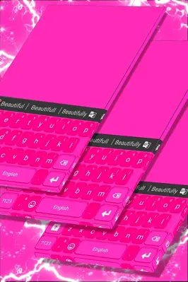 Pink Keyboard Personalization android App screenshot 4